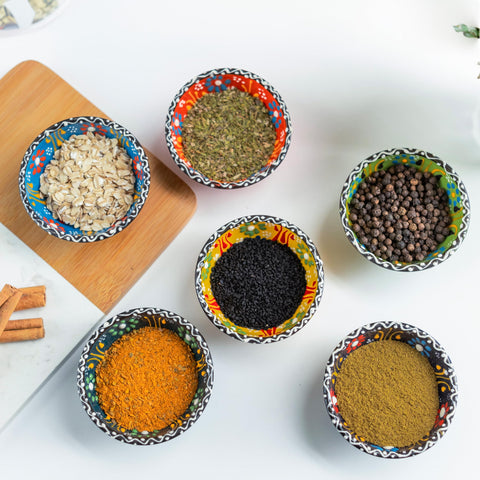 Elyese stackable bowls save space on busy dining tables