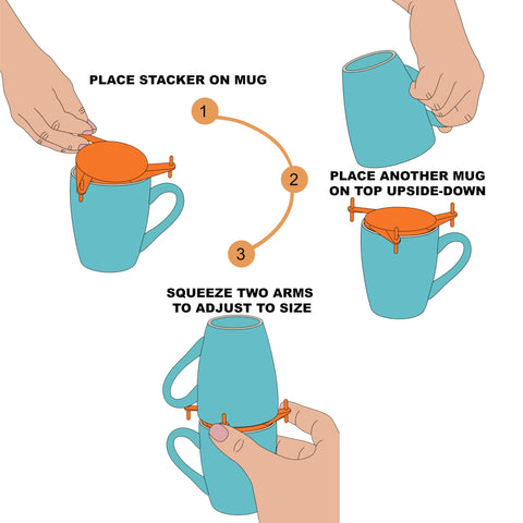 ELYPRO corner-cabinet-organization maximizes awkward corners with neat mug rows.