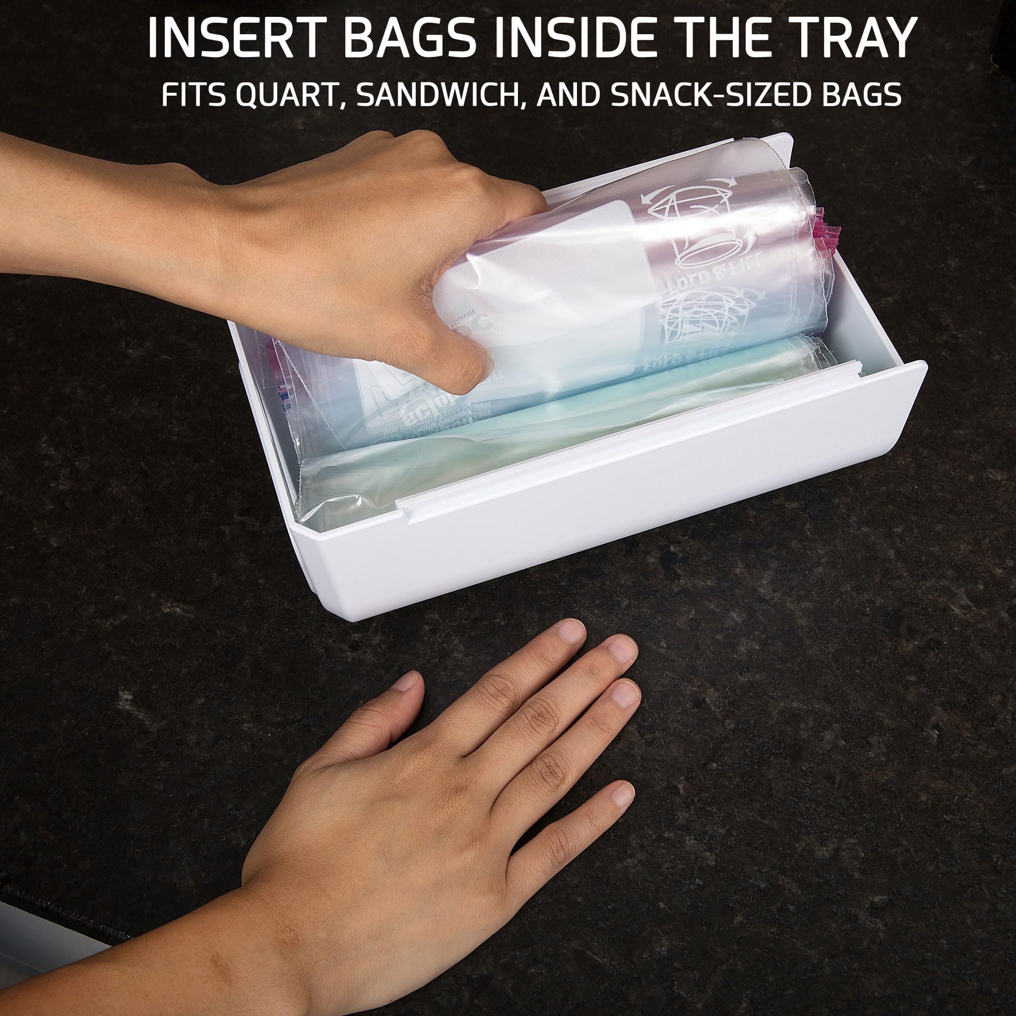 ELYPRO sandwich bag slot for fast grabbing
