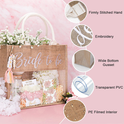 Elysirise engraved BRIDE keychain as a chic keepsake