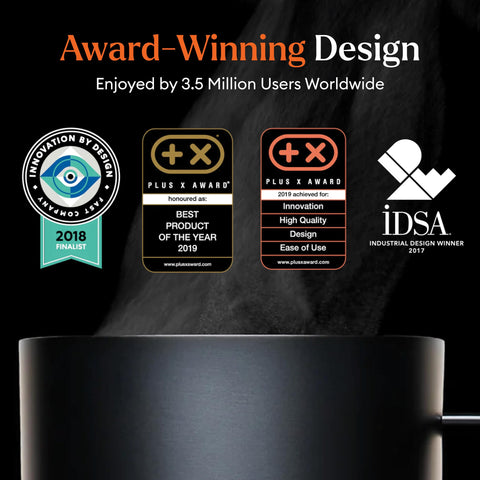 Ember Mug 2 IPX7 rating allows safe brief submersion and easy cleaning