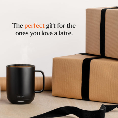 Ember Mug 2 LED indicator shows when temperature is perfect for drinking