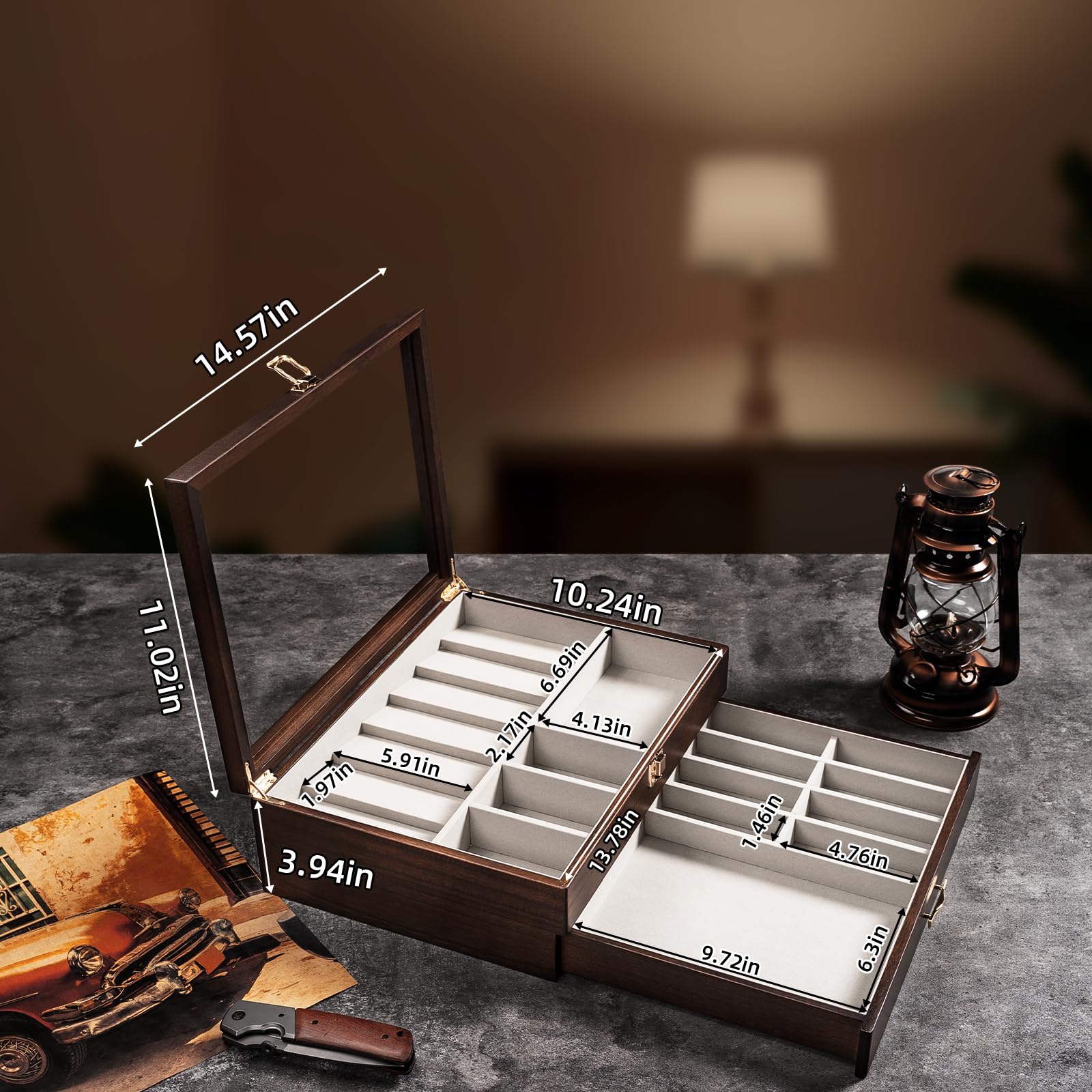 Emfogo gift-ready case ideal for knife lovers and collectors