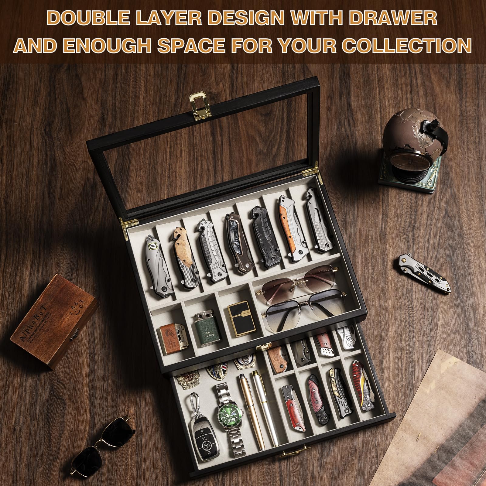 Emfogo gift-ready case is an ideal present for knife lovers.