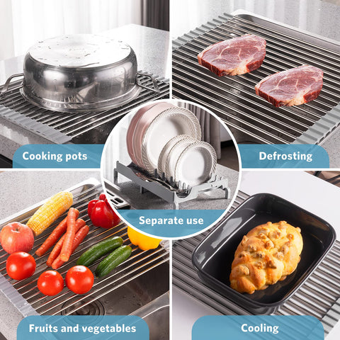 EMIERAI multi-use drying mat for defrosting and washing produce