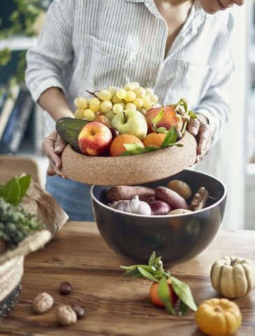 Scratch-resistant glaze on Emile Henry Deep Storage Bowl withstands daily kitchen use