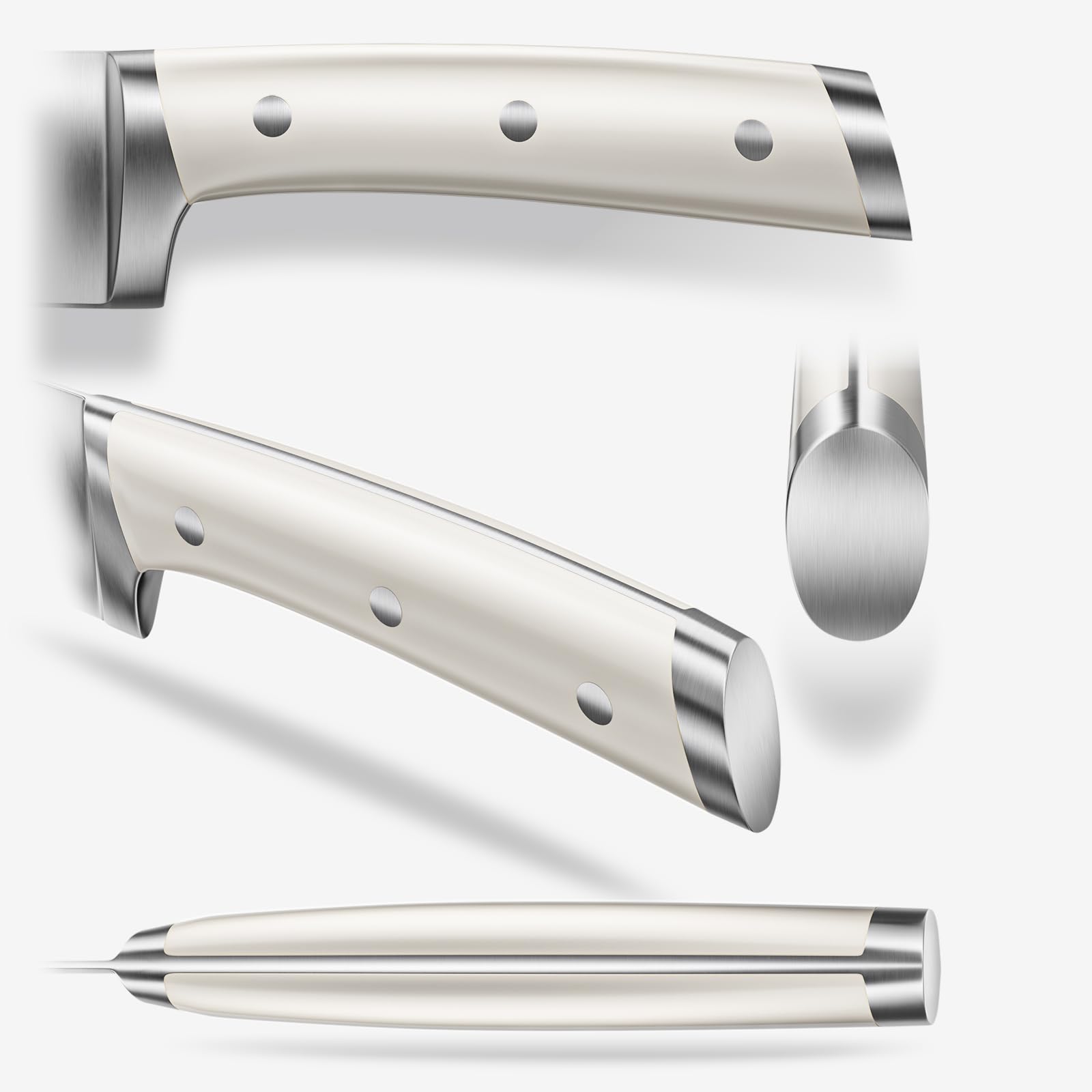 Emojoy 7-inch Santoku knife for versatile chopping and dicing tasks.
