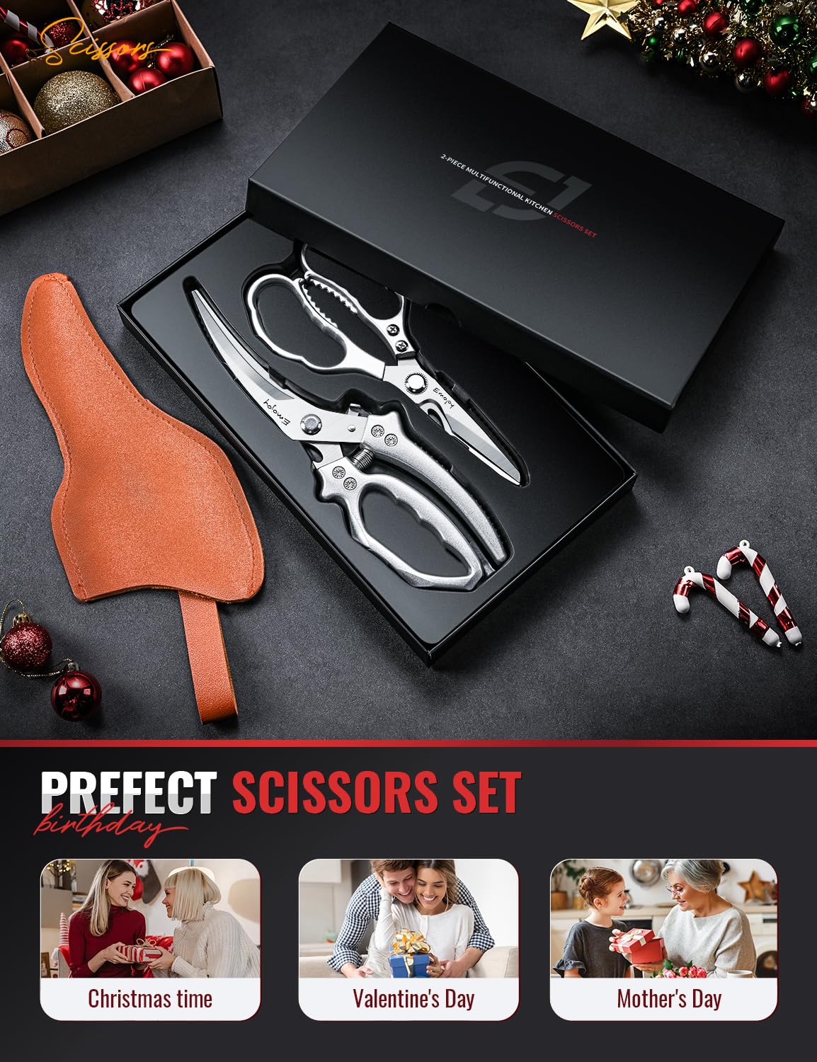 Emojoy gift-ready packaging suits holidays and cooking enthusiasts.