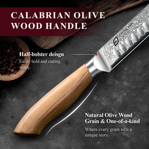 Emojoy 15-degree precision edge enables clean, effortless slicing.