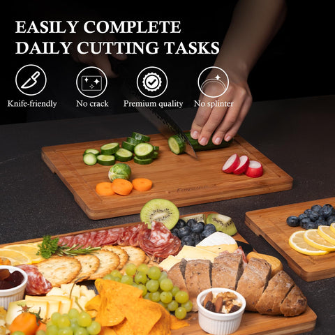 Empune large 14-inch board on rack ready for meal prep