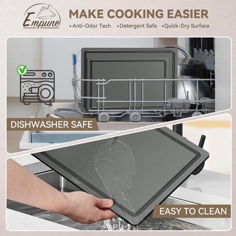 Empune cutting board set makes a practical housewarming or wedding gift.