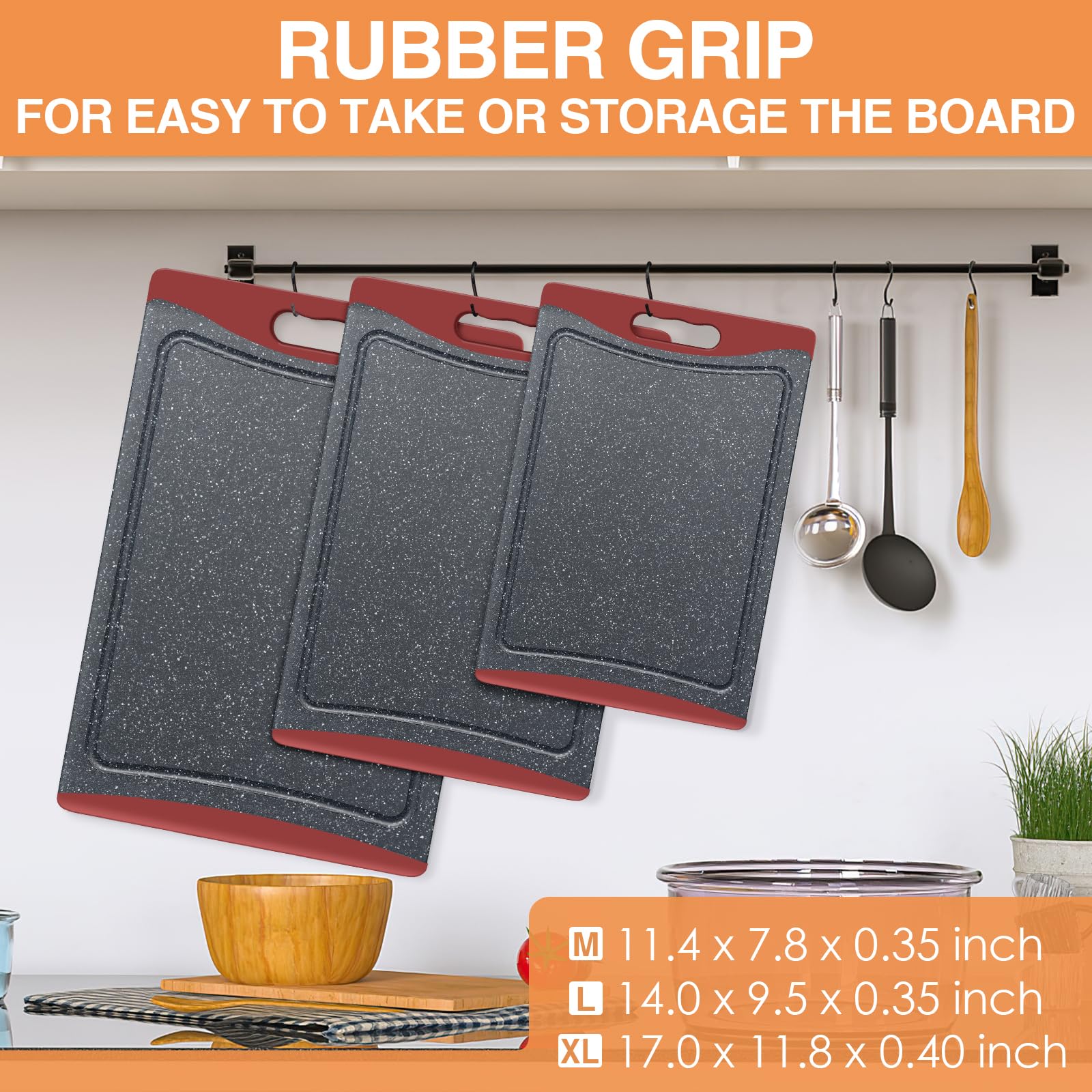 Empune three-piece set saved in a stacked layout for storage.