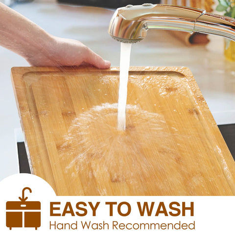 Empune edge-smooth cutting board supports comfortable, precise slicing.