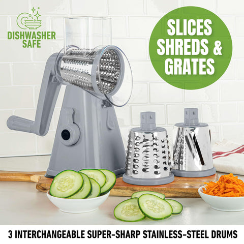 EMSON rotary cheese grater suited for everyday kitchen tasks.