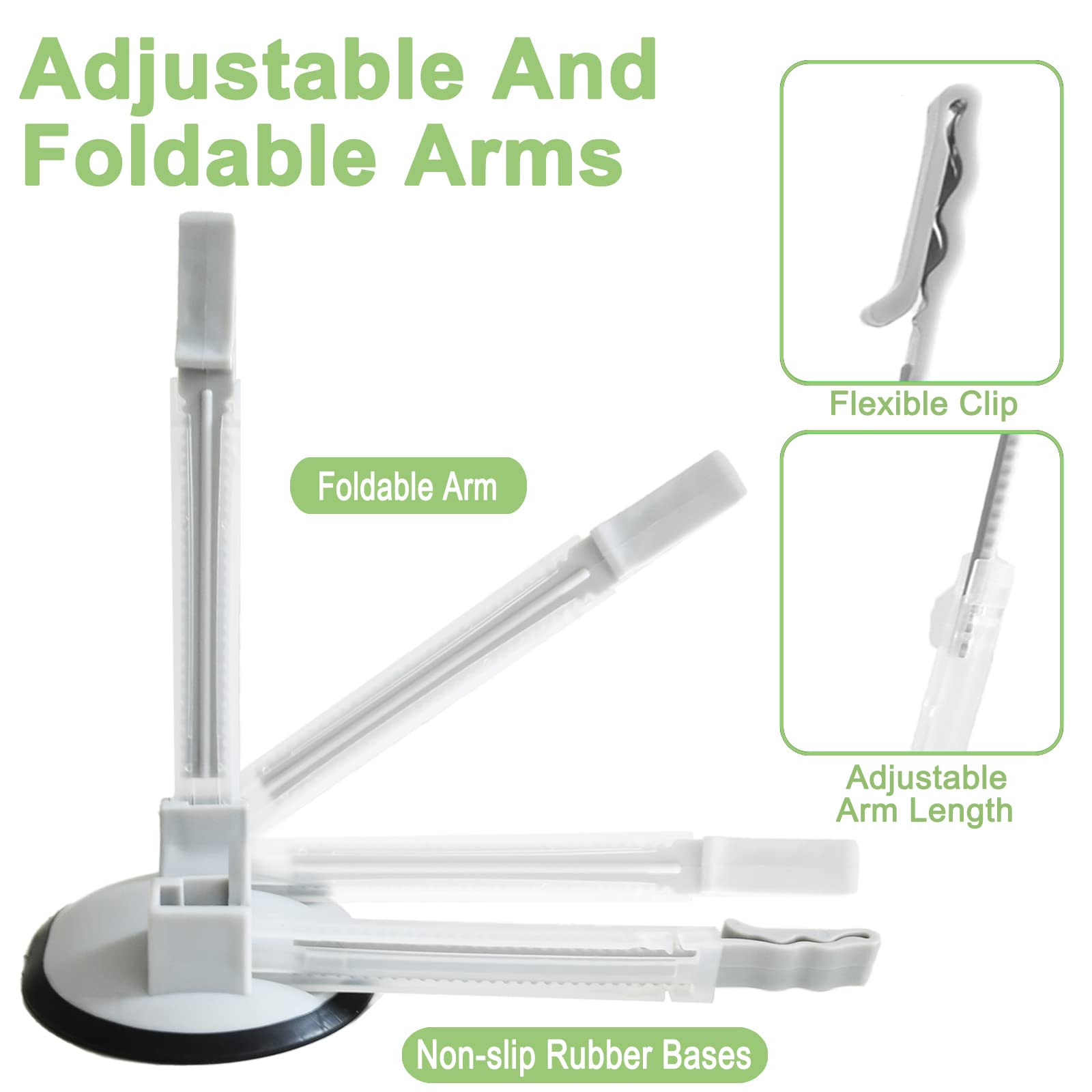EMWNG non-slip base ensures stable setup during food prep and storage.