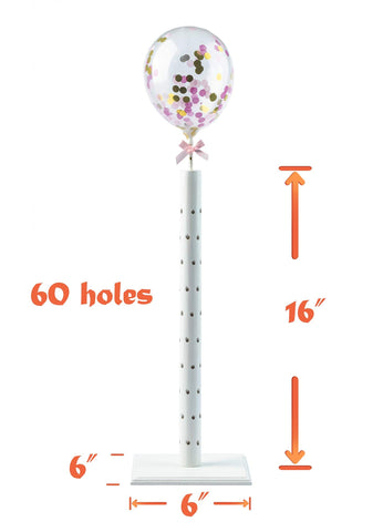 60-hole spacing on EN7JIOY Nangor stand prevents pops from touching