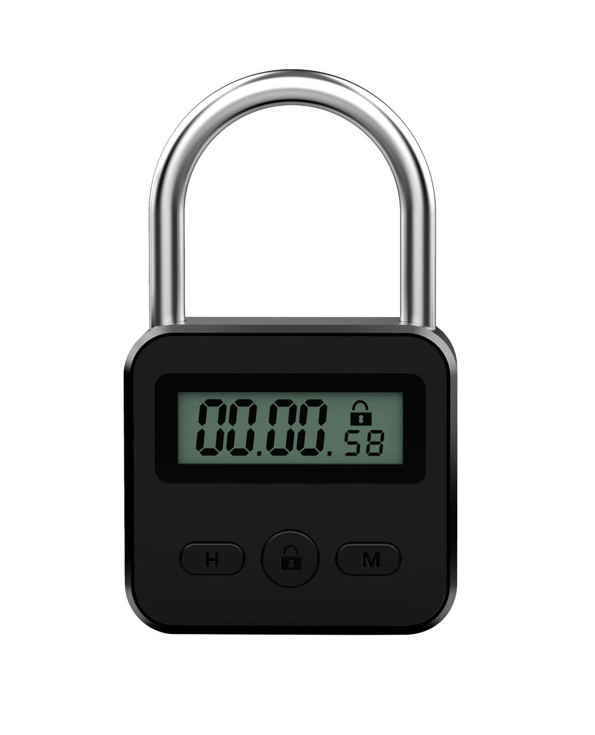 Enajucy metal timer lock with LCD display for clear timing and secure access.