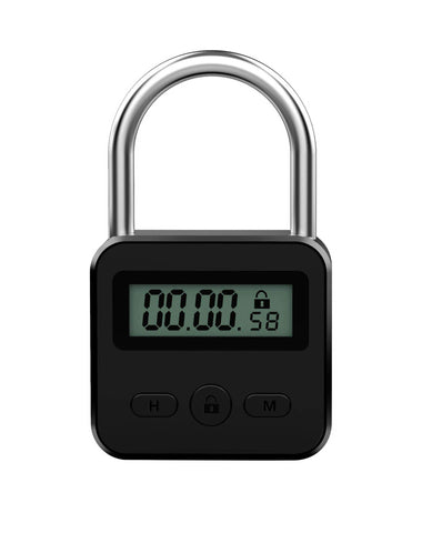 Enajucy metal timer lock with LCD display for clear timing and secure access.