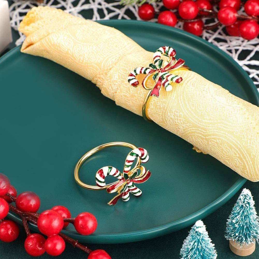 Close-up of ENASGLOO napkin ring showing smooth alloy finish for durability