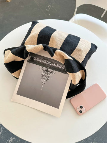 ENBEI tote bag folded compact for easy packing.