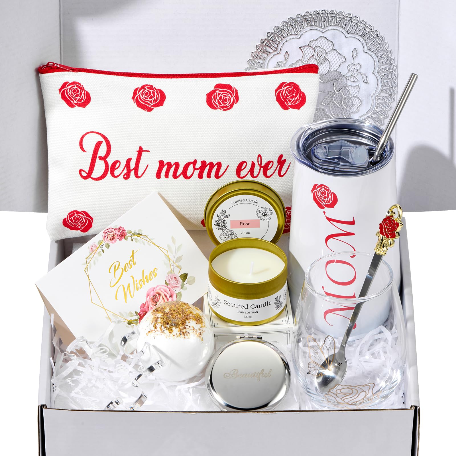 Encausto MOM 16oz tumbler with lid, ideal for on-the-go beverages and stylish mornings.