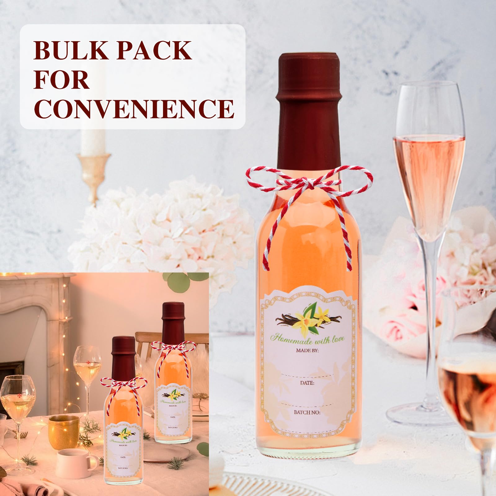 Encheng 5oz glass bottle front view highlights clean design for displays.