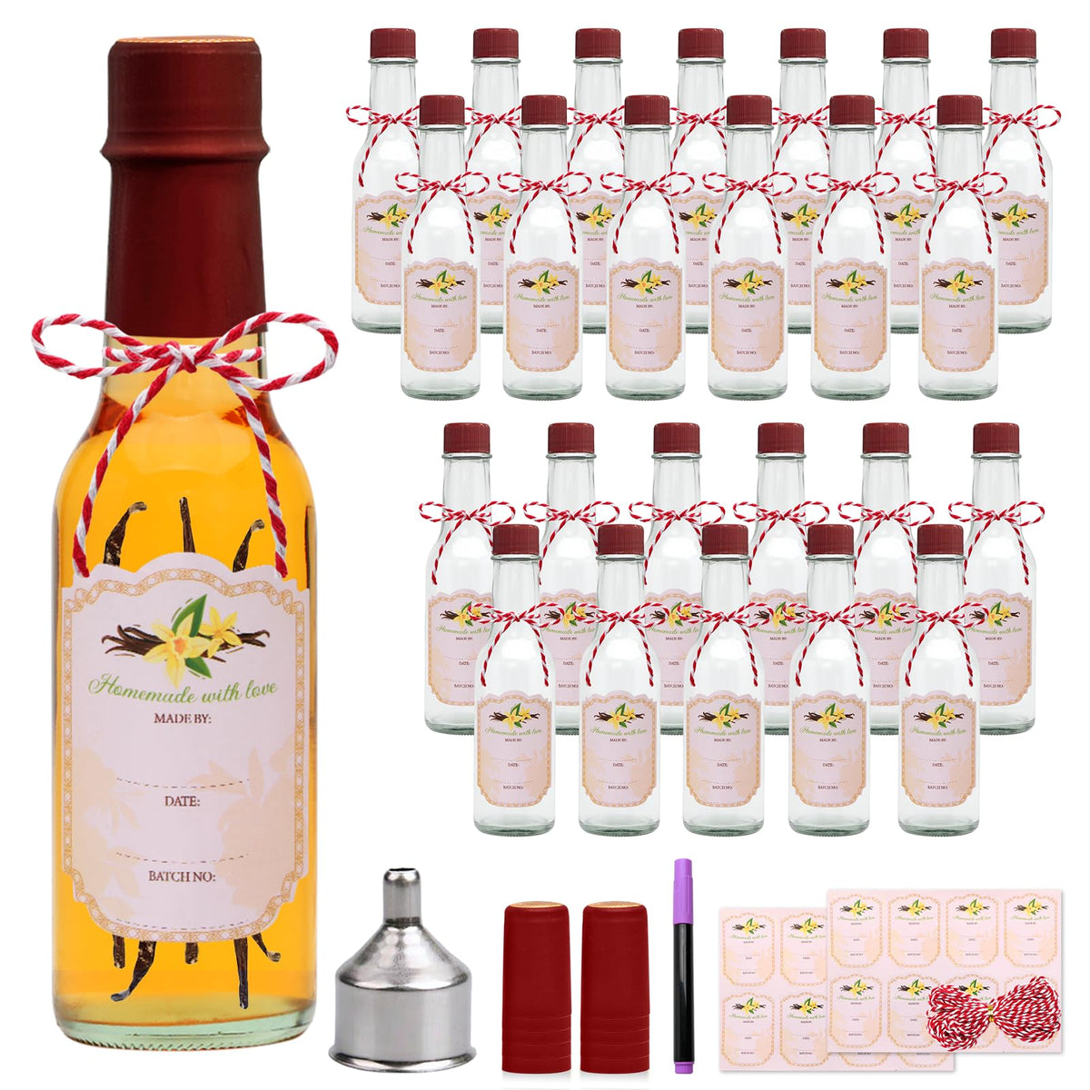 Encheng 5oz hot-sauce bottle with lid demonstrating leak-proof bottling for sauces.