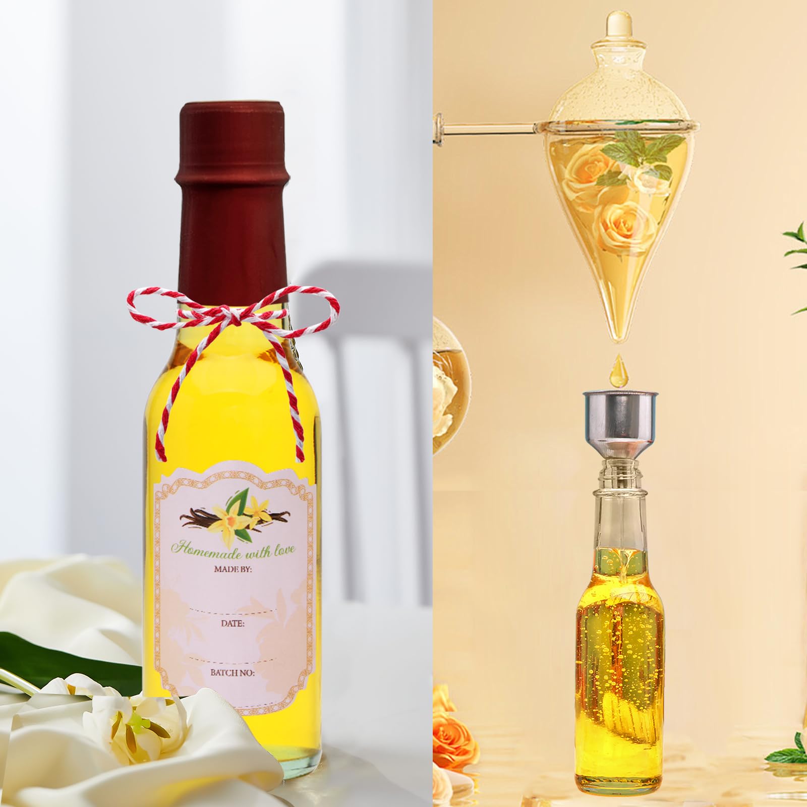 Encheng stainless steel funnel makes filling quick and spill-free for busy bottling sessions.