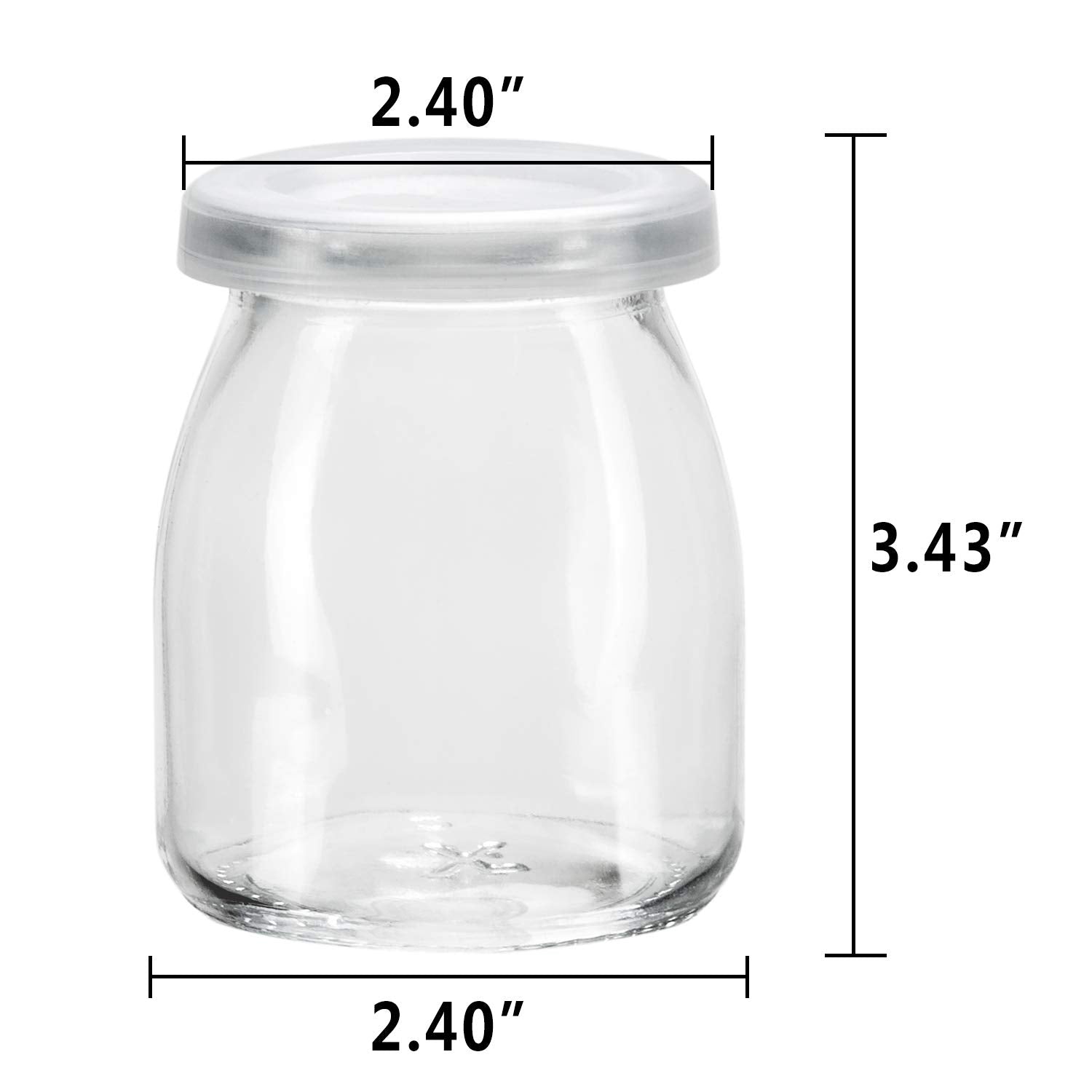 Encheng yogurt container with PE lid keeps dairy safe and fresh