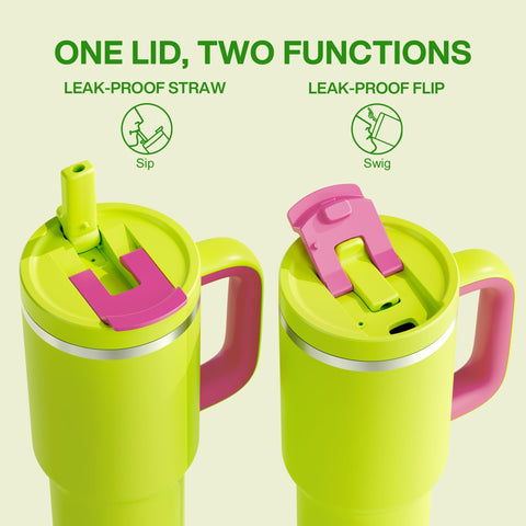 ENCOOL 40oz tumbler BPA-free and durable for long-term hydration
