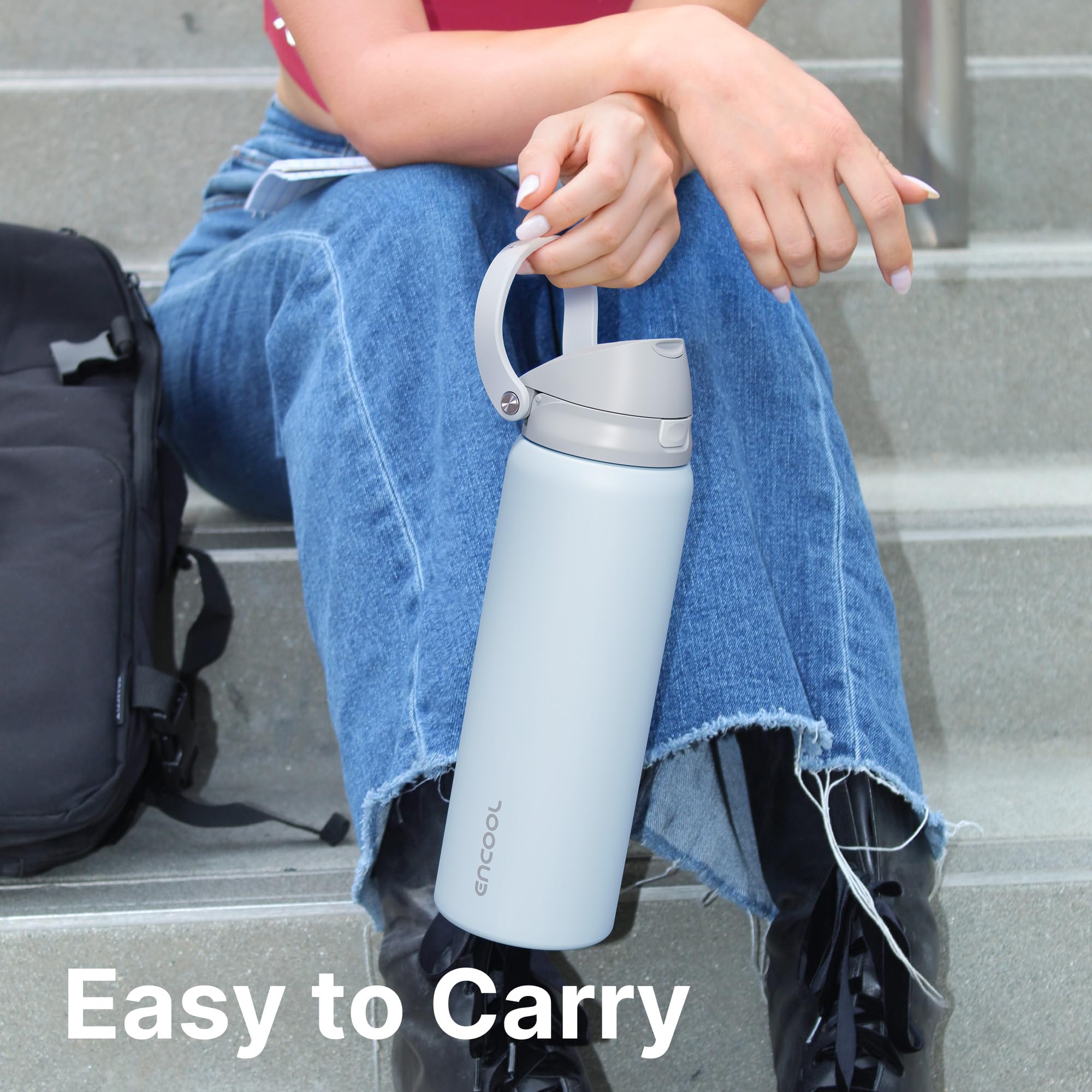 ENCOOL carry-friendly design supports daily hydration on the go.