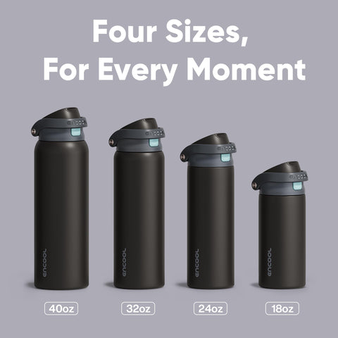 ENCOOL daily hydration bottle ready for work, gym, and errands