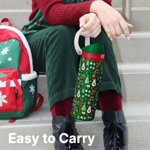 ENCOOL double-wall vacuum insulation maintains cold for 24 hours