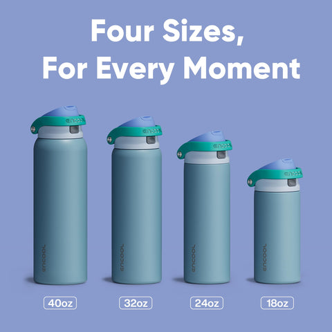 ENCOOL large 32-ounce capacity for fewer refills