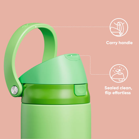 ENCOOL leakproof lid structure prevents spills during commute