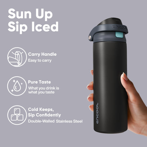 ENCOOL reinforced lid construction supports repeated opening and closing