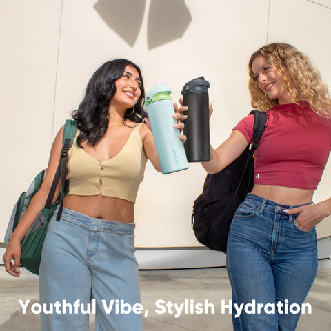 ENCOOL portable travel bottle suits commutes and trips with secure grip.