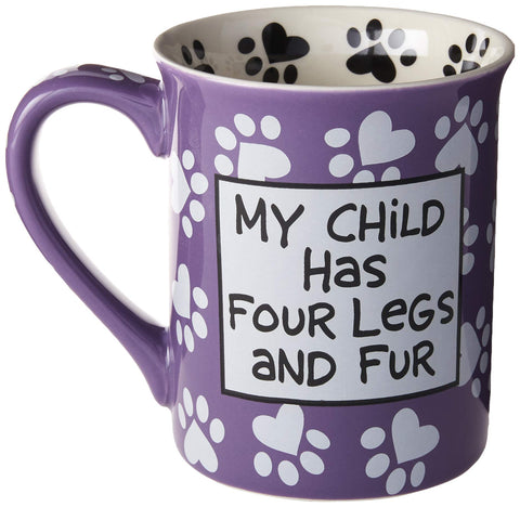 Enesco Dog Mom mug in decorative gift box ready for gifting