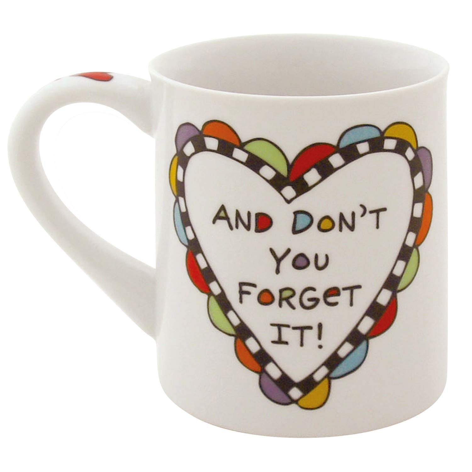 Enesco You Are Loved mug back message reinforces a heartfelt greeting for loved ones.