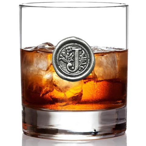 English Pewter Company glass side view highlights elegant 11oz capacity.