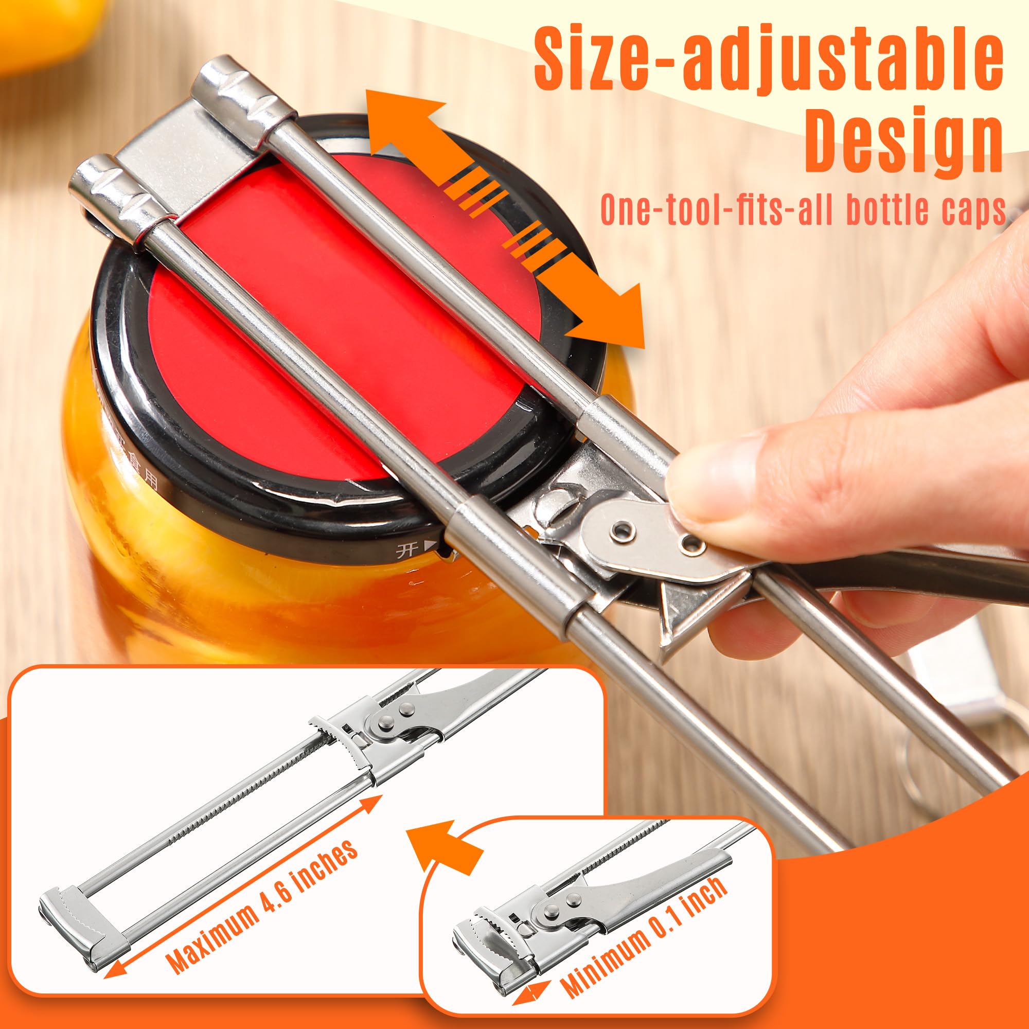 Enhon keychain bottle opener 2pc portable on keys for quick caps removal