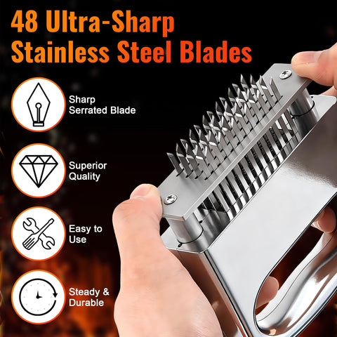 Enhon ergonomic handle provides secure grip even with wet hands.