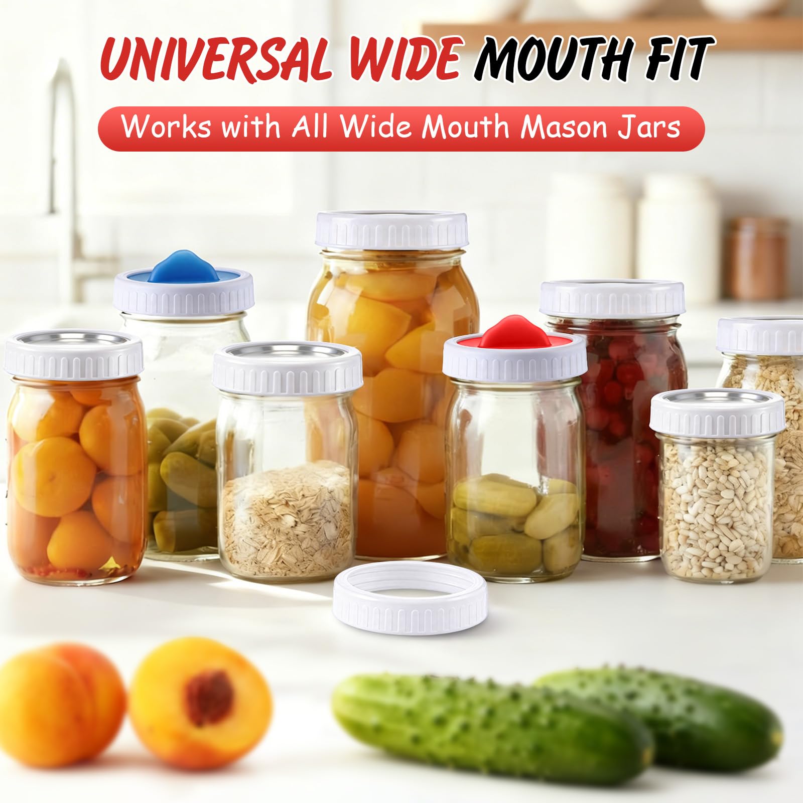 Enhon multipurpose rings support storage, fermentation, crafts, and organization.