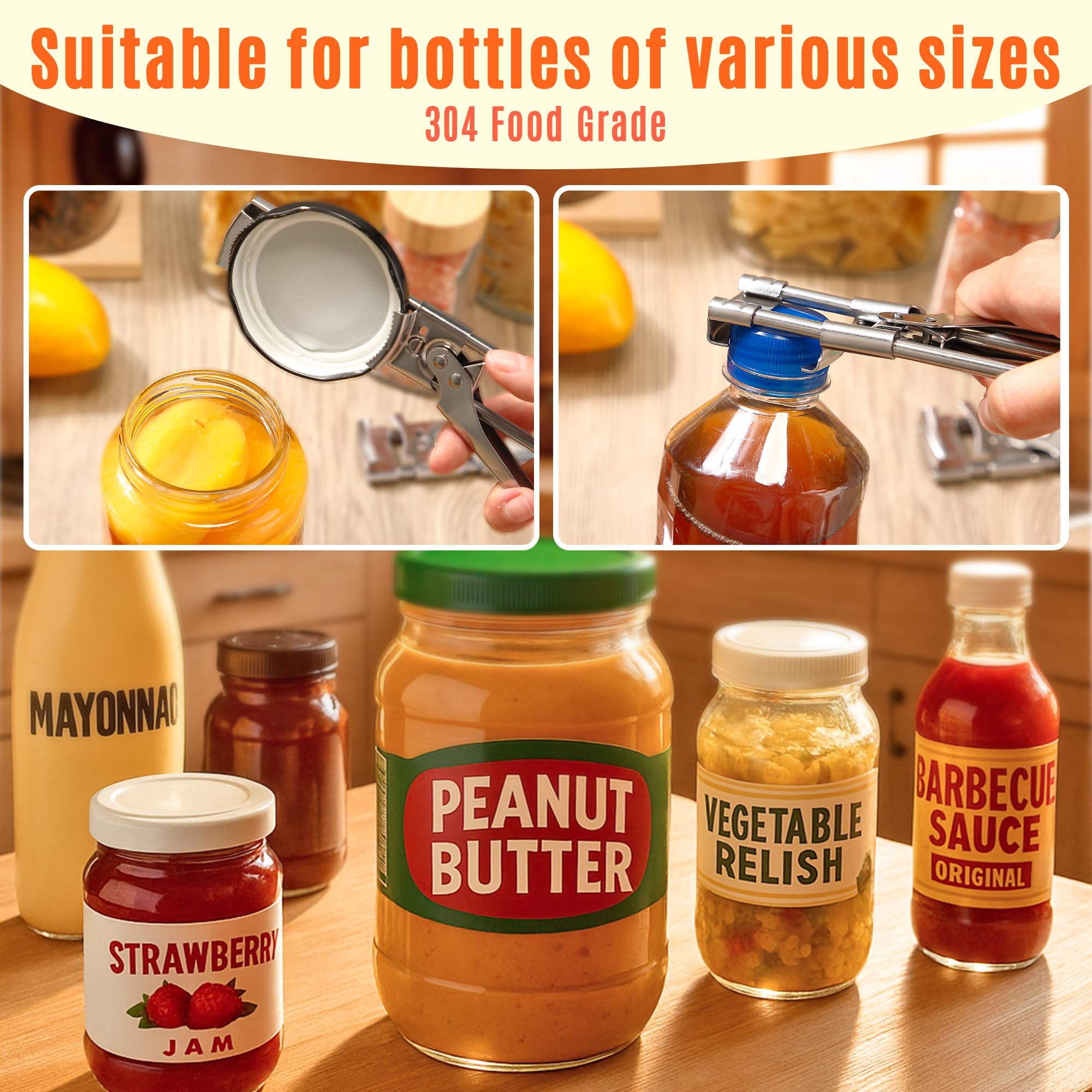 Enhon rust-resistant bottle opener features durable material and easy washing