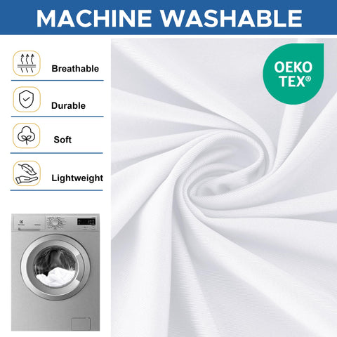 Enjoyidea easy care washable tablecloth is machine or hand washable