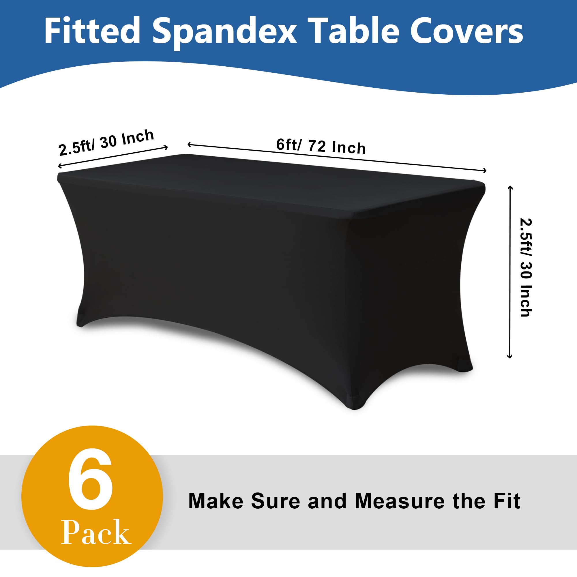 Enjoyidea table cover with non-slip and windproof design for outdoor events.