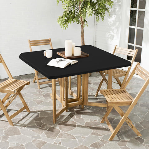 Enjoyidea elastic edge design grips table for windproof stability.