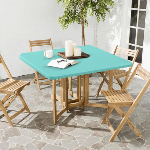Enjoyidea wrinkle-free and stain-resistant tablecloth maintains a clean dining surface