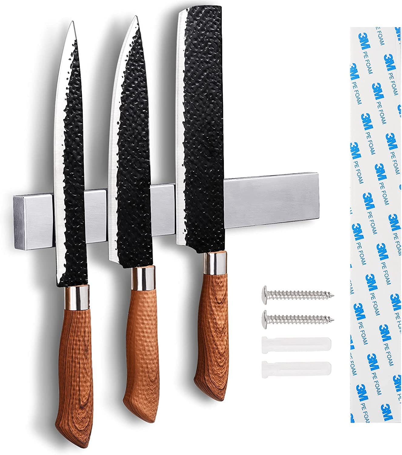 Enkrio knife strip no drill end sealed for moisture resistance and durable storage.
