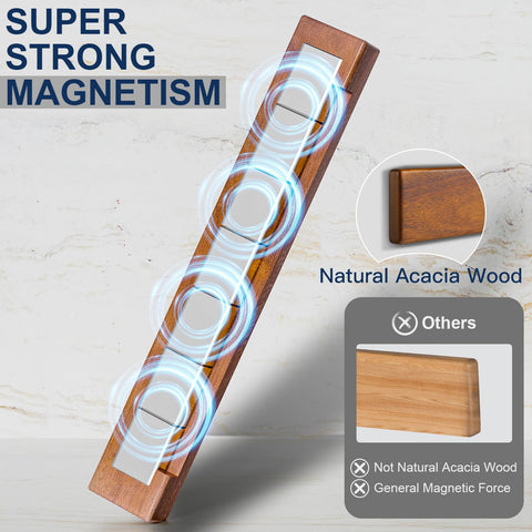 ENOKING 16 inch magnetic strip keeps kitchen tools organized